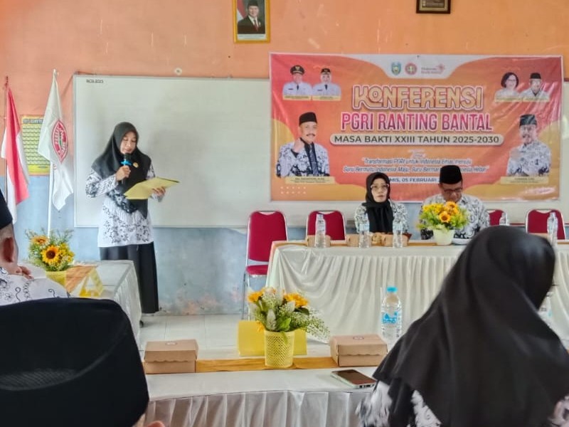 Konferensi PGRI Ranting Bantal